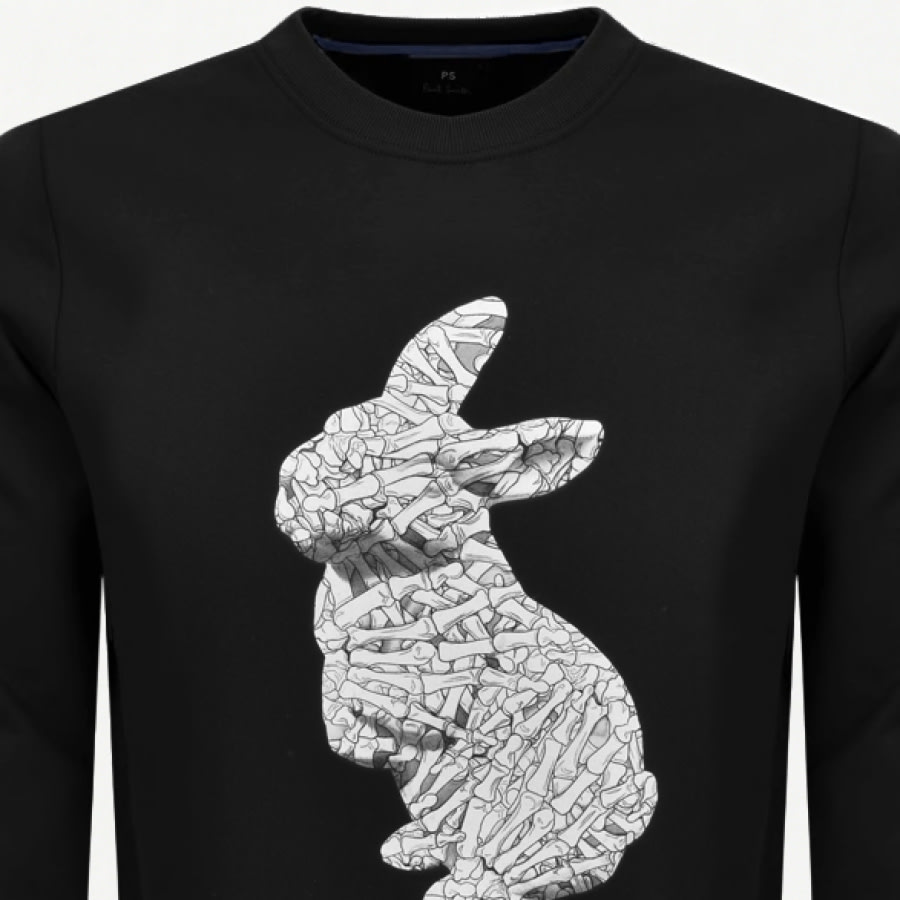 Alternative Image for ProductPS By Paul Smith Rabbit Sweatshirt Black2